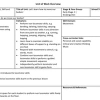 Two Lessons: Let’s Learn How to Move Our Bodies for Early Stage 1 - thumbnail 1 of 1