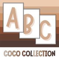 Coco Collection - A-Z Header Sand - thumbnail 1 of 1