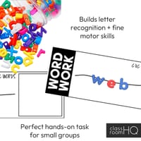 CVC Word Letter Lacing Bead Cards Hands-On Phonics Small Group Activity - thumbnail 3 of 5