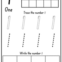 1-20 NSW Foundation Font Number Book - thumbnail 2 of 3