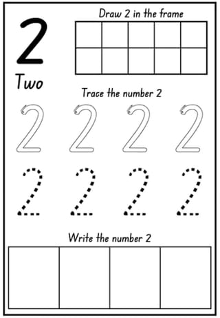 1-20 NSW Foundation Font Number Book - image 3 of 3
