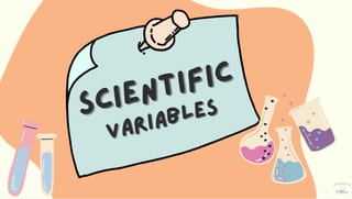 Scientific Variables: Fair Test, Independent, Dependent, Controlled - image 1 of 4