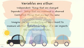 Scientific Variables: Fair Test, Independent, Dependent, Controlled - image 2 of 4