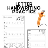 Alphabet / Letter Tracing Handwriting Booklet - NSW Foundation Font