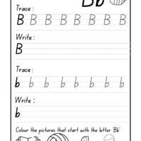 Alphabet / Letter Tracing Handwriting Booklet - NSW Foundation Font - thumbnail 3 of 3