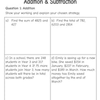 Stage 3 Mathematics Assessment Booklet - thumbnail 3 of 6