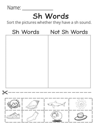 Digraph Worksheet Booklet - Ch, Sh, Th - image 5 of 6