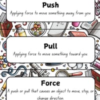 Physical Sciences: Word Wall Vocabulary - Year 1 - thumbnail 2 of 2