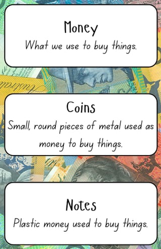 Money and Financial Maths Vocabulary Words - image 2 of 4