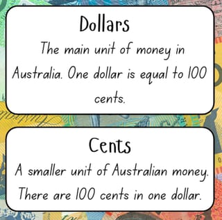 Money and Financial Maths Vocabulary Words - image 4 of 4