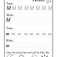 Alphabet Letter & Number Tracing Handwriting Booklet - thumbnail 4 of 6