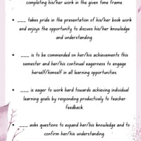 Report Card General Comments Collection - thumbnail 5 of 5