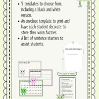 Warm Fuzzies - Perfect End of Year Activity - thumbnail 1 of 3
