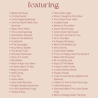 50 Circle Time Songs Lyric eBook - image 3 of 3