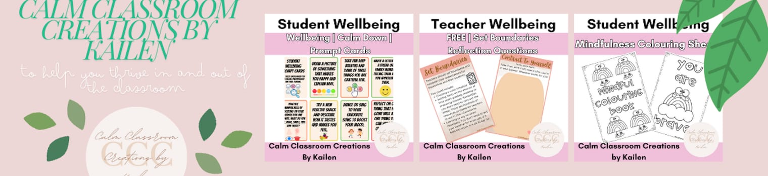 Calm Classroom Creations by Kailen