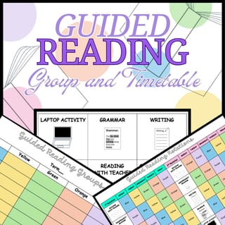 Guided Reading Groups - timetables and group organisers - image 1 of 8