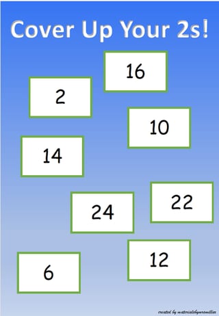 Multiplication Game Pack | No/Low Prep | 2s, 5s, & 10s - image 3 of 6