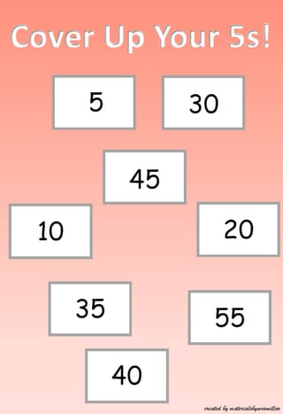Multiplication Game Pack | No/Low Prep | 2s, 5s, & 10s - image 4 of 6