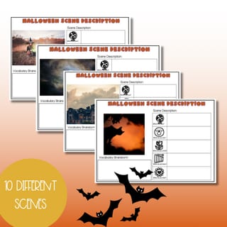 Halloween Setting Narrative Writing Prompts | Year 3 and 4 - image 3 of 4