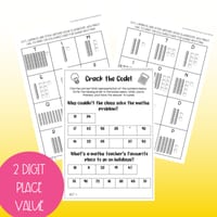 Crack the Code Place Value MAB | 2-digit numbers - thumbnail 3 of 4