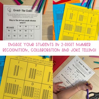Crack the Code Place Value MAB | 2-digit numbers - image 4 of 4