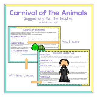 Carnival of the Animals Listening Task - image 3 of 4