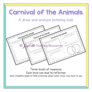Carnival of the Animals Listening Task - image 4 of 4