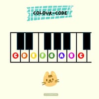 The ABC Song: Colour-coded music for handbells, piano, ukulele, guitar, and boomwhacker - thumbnail 2 of 2