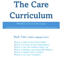 Teacher Language Scripts: The Care Curriculum-Book Two - thumbnail 1 of 7