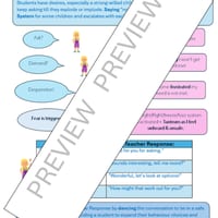 Teacher Language Scripts: The Care Curriculum-Book Two - thumbnail 3 of 7