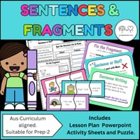 Sentence Writing - Sentences and Fragments for Foundation & Year 1 - thumbnail 1 of 4