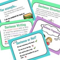 Sentence Writing - Sentences and Fragments for Foundation & Year 1 - thumbnail 2 of 4