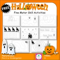 Halloween Fine Motor Free Resource - thumbnail 1 of 5