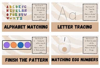 Busy bags/Early finishers- EYLF/Early years. - image 1 of 1