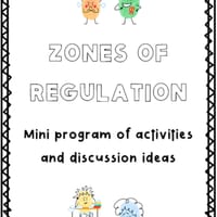 Zones of Regulation Mini Program - thumbnail 1 of 2