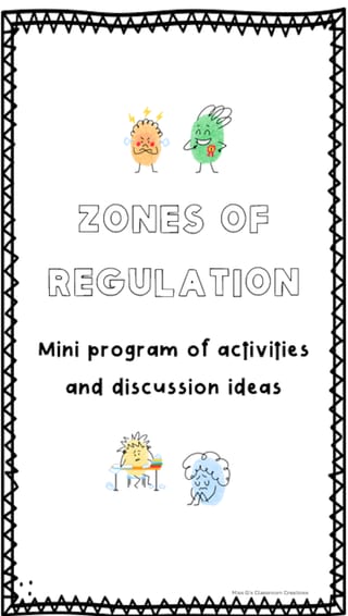Zones of Regulation Mini Program - image 1 of 2