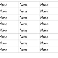 Name labels (white) - thumbnail 1 of 1
