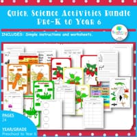 Quick Science Bundle PreK to Year 6