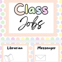 Classroom Decor Pack and Daily PowerPoint - Pastel Polka Dots - thumbnail 4 of 9
