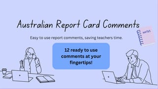 Report Comments - image 1 of 2