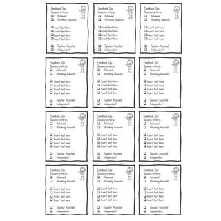 Editable Daily Writing Feedback Slips - image 4 of 4