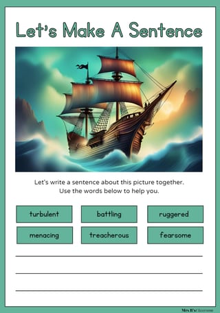 Narrative Writing Stimulus Year 2-6 - image 2 of 2