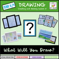 What Will You Draw? - Creating and Making Drawing Lesson 5 - thumbnail 1 of 3