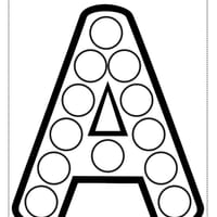 Alphabet Dot Art - Fine Motor Skill Activity - thumbnail 4 of 5