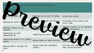 Positive Behaviour 4 Learning: Check in Check out-tracking students behaviour - image 3 of 4