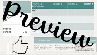 Positive Behaviour 4 Learning: Check in Check out-tracking students behaviour - image 2 of 4