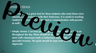 Positive Behaviour 4 Learning: Check in Check out-tracking students behaviour - image 4 of 4