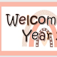 Neutral Rainbow Classroom Decor Pack PLUS Daily PowerPoint - thumbnail 3 of 9