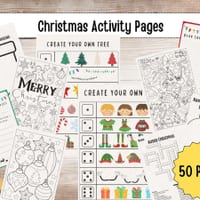 Christmas Fun Bundle - Festive Season Activity - thumbnail 1 of 5