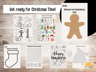 Christmas Fun Bundle - Festive Season Activity - image 3 of 5